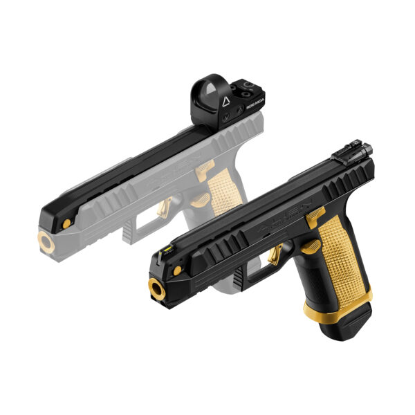 Stacked from 15 images. Method=C (S=3) Alien Creator Täiskomplekt / Must/Kuld