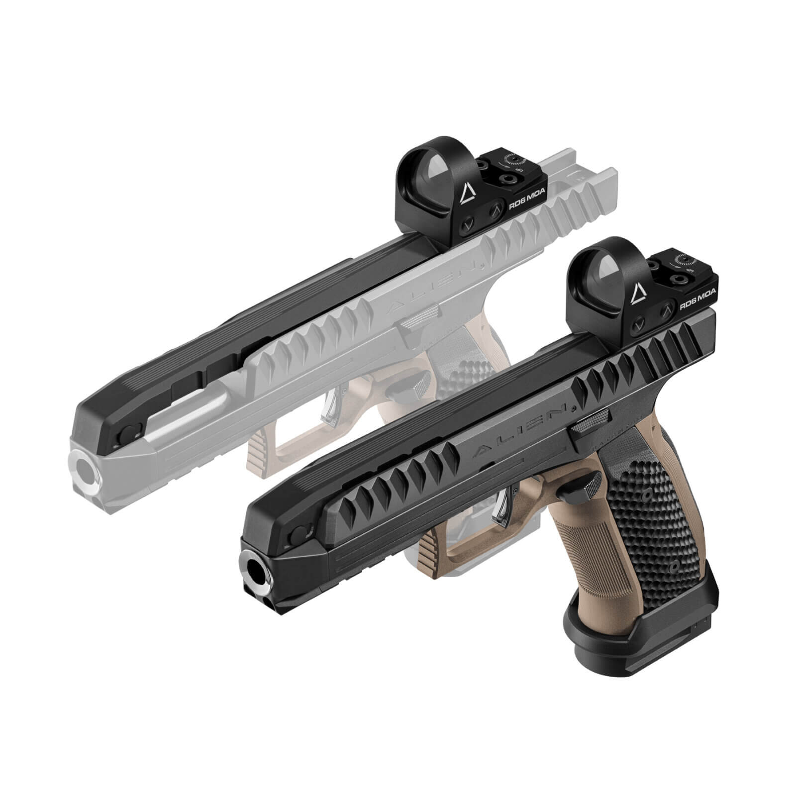 alien-black-green-full-kit Alien Täiskomplekt / Must/Roheline